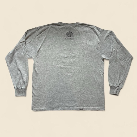 2000s Harley Davidson Museum Milwaukee, WI Long Sleeve Tee - Picture 2 of 6